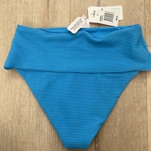 L*space Eco Chic Repreve Jess Bikini Top in Cornflower Size Large